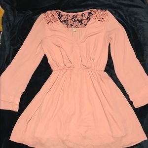 Soft pink dress